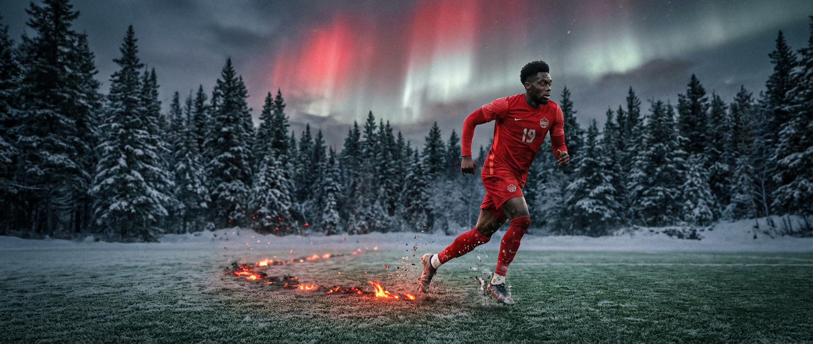 Alphonso Davies — The Speed of the Mosaic