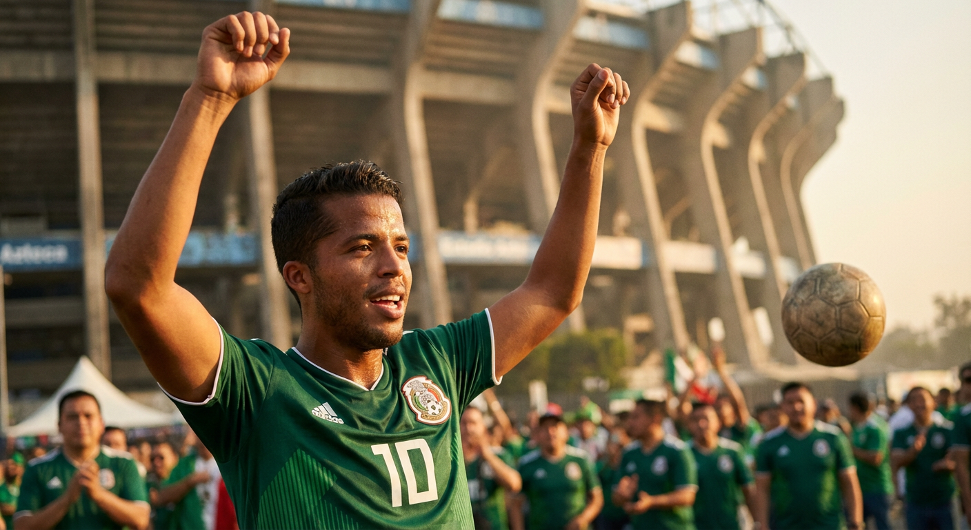 Giovani dos Santos — The Golden Chip at the Azteca