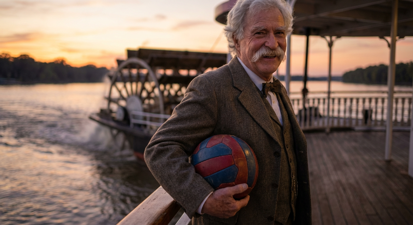 Mark Twain — The River Pilot’s Spirit